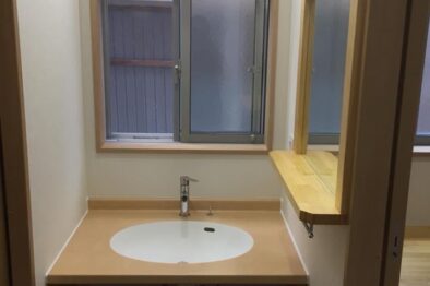 鳥取県境港市　洗面トイレのバリアフリー改修　2018.8