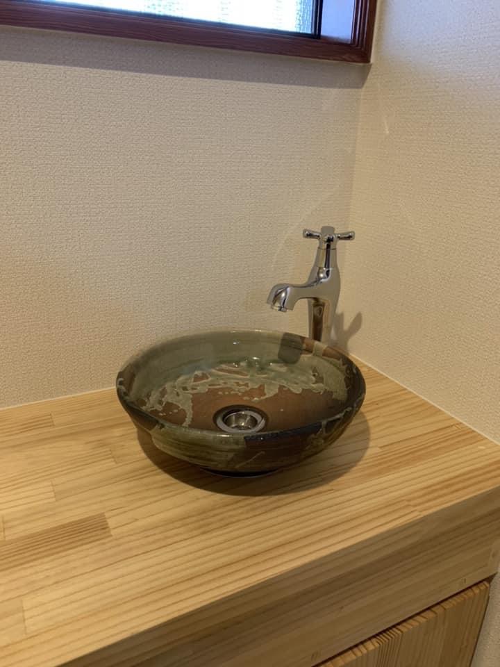 島根県安来市　男女に分かれていた狭いトイレをリフォーム　2018.10