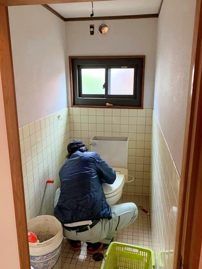 鳥取県米子市　トイレのリフォーム工事🚻　2020.11
